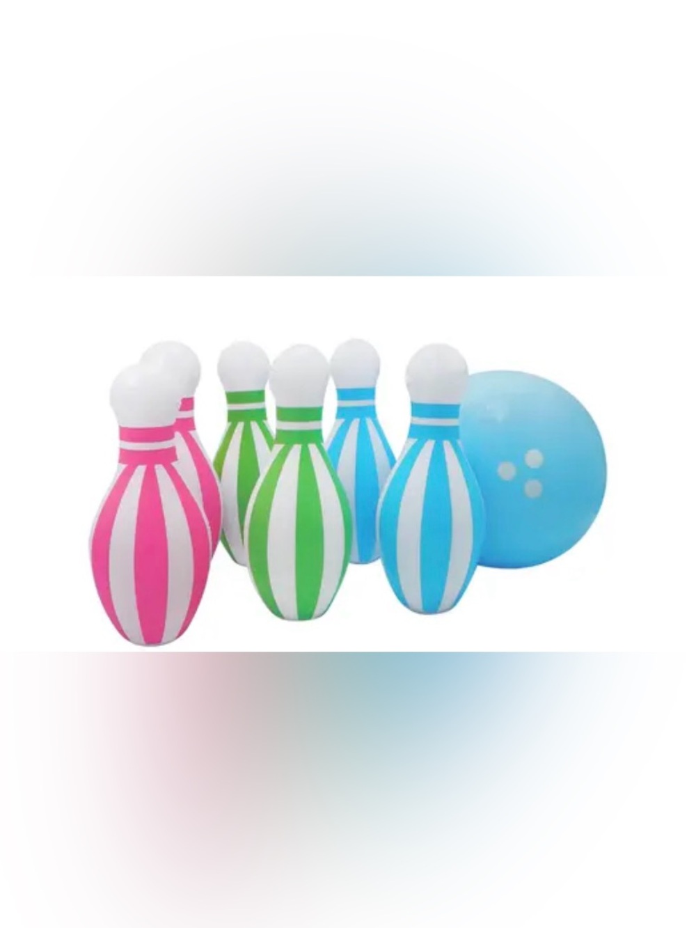 NEW! Let’s Go Giant Inflatable Bowling Set
